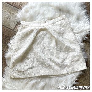 Chelsea28 Cream Skirt